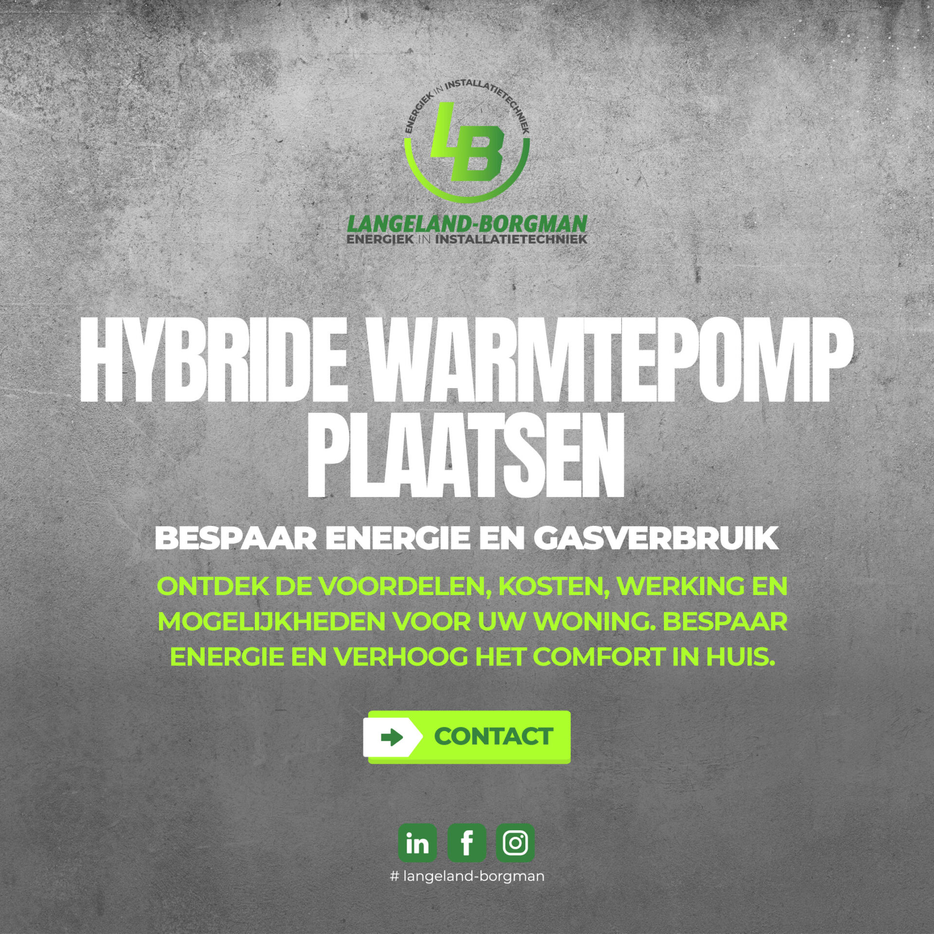 Hybride warmtepomp plaatsen